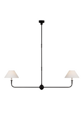 Load image into Gallery viewer, Piaf Large Two Light Linear Pendant
