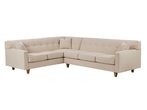 Kate Welt And Button Traditional Sectional
