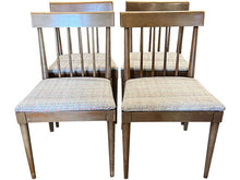 Load image into Gallery viewer, 19.5&quot; Unfinished Vintage Chair Set of 4 #07552
