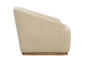Aiden Contemporary Sherpa Shelter Chair