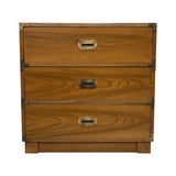 30" Unfinished 3 Drawer Drexel Vintage Dresser #07899
