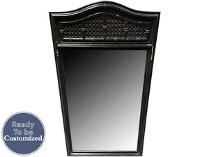 28" Unfinished Vintage Mirror #08136