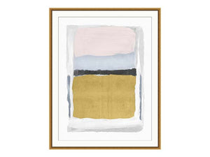 Pink and Gold 1 Vertical Abstract Wall Art 35.75x45.75