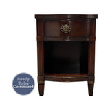 19" Unfinished 1 Drawer Vintage Single Nightstand #07972