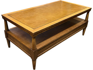 40" Unfinished 2 Drawer Vintage Table #07558