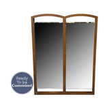 34.5"W Unfinished Vintage Mirror #08145