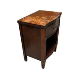 19" Unfinished 1 Drawer Vintage Single Nightstand #07972
