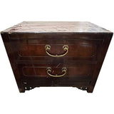 28" Unfinished 2 Drawer Vintage Single Nightstand #07458