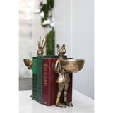 Eloise Brass Fox Dishstand
