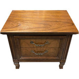 26" Single Unfinished Transitional Side Table #05099