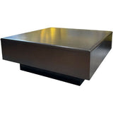 40x40" Refinished Vintage Coffee Table #05246
