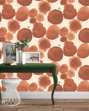 Load image into Gallery viewer, Spot On - Burnt Orange Wallpaper SAMPLE

