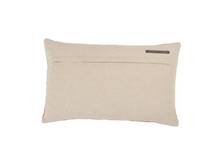 Load image into Gallery viewer, Rose Textured Lumbar Pillow
