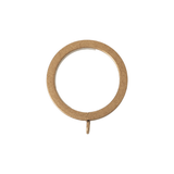 10 1" Diameter Champagne Curtain Ring Bag