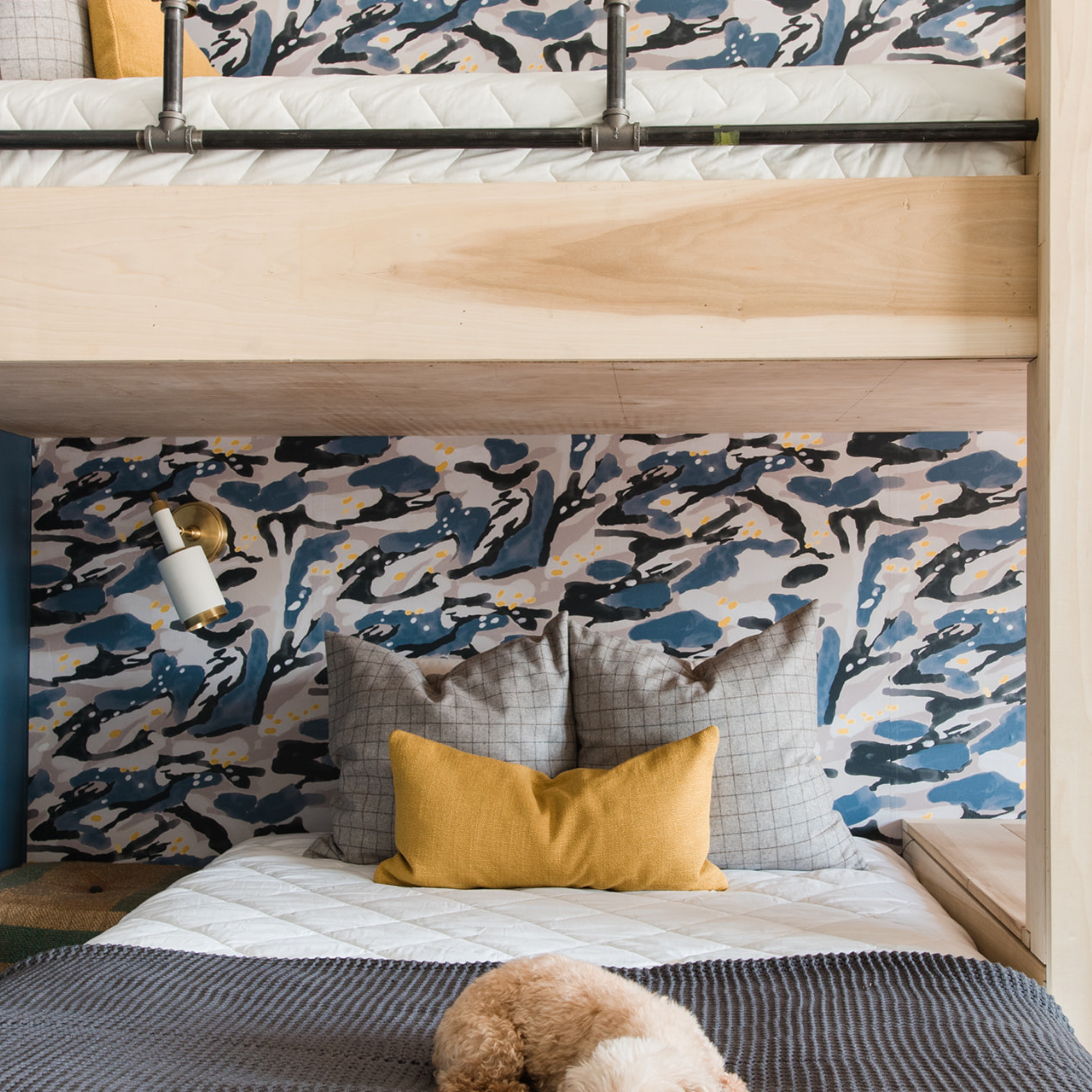 OUR WALLPAPER-- FOR THE NONCOMMITAL AND THE VERSATILE HOME DESIGNERS ALIKE!