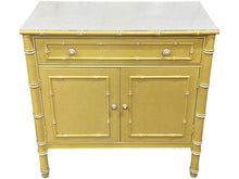Load image into Gallery viewer, 30&quot; Unfinished 1 Drawer 2 Door Thomasville Vintage Bamboo Style Buffet #08316
