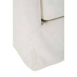 Madeline Slipcovered Swivel Chair