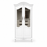 07068 White vintage hutch