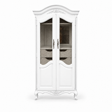07068 White vintage hutch