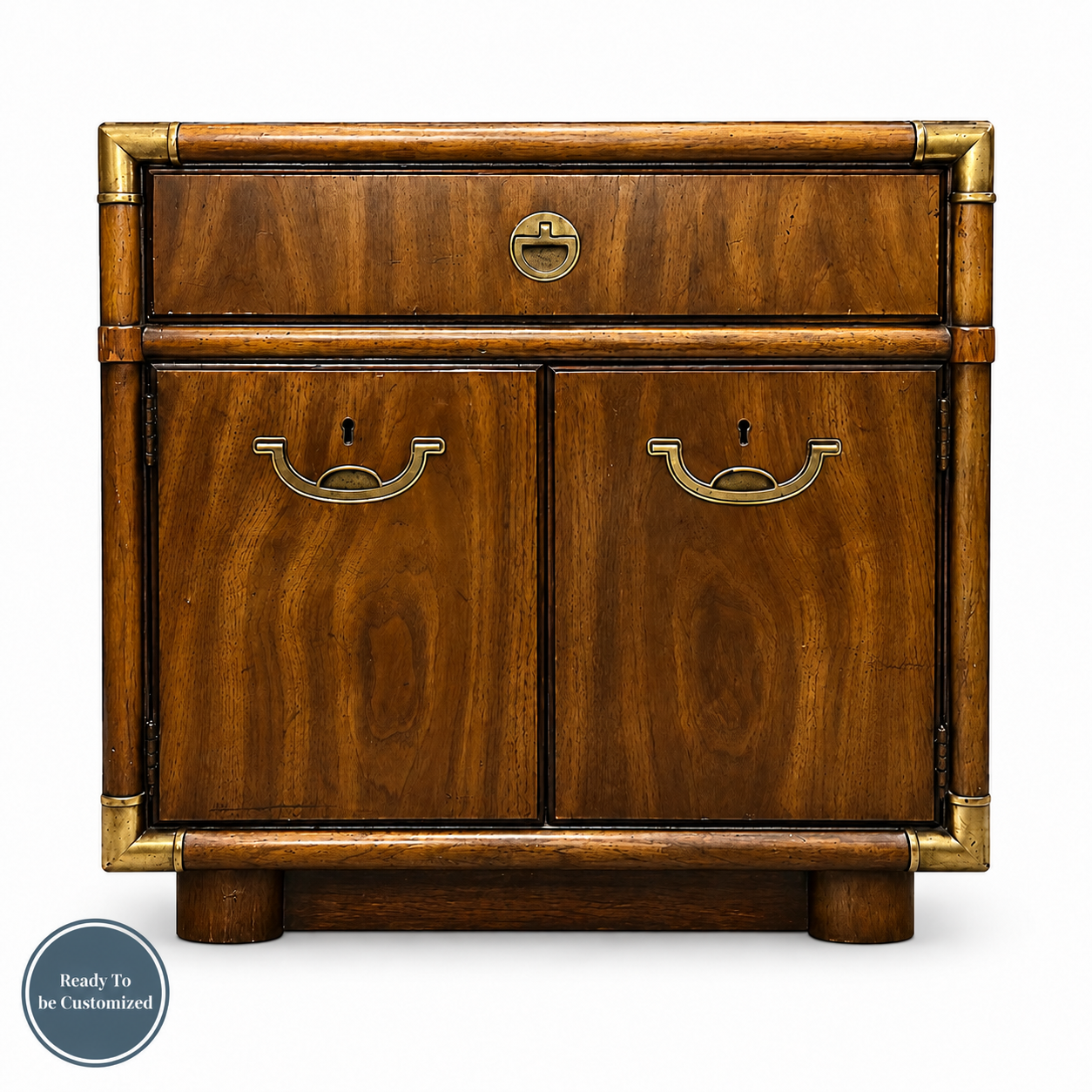 07518 Badge Hero vintage nightstand