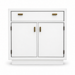 07529 vintage single nightstand — White
