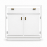 07529 vintage single nightstand — White