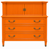 Vintage tallboy #08120 — Electric Orange