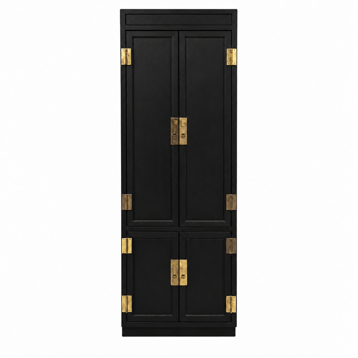 08217 Henredon vintage hutch — Black