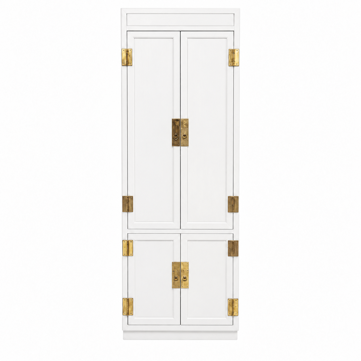 08217 Henredon vintage hutch — White