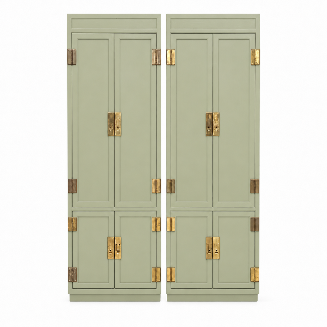 08219 Henredon two-piece vintage hutch set — Avery