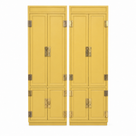 08219 Henredon two-piece vintage hutch set — Cali
