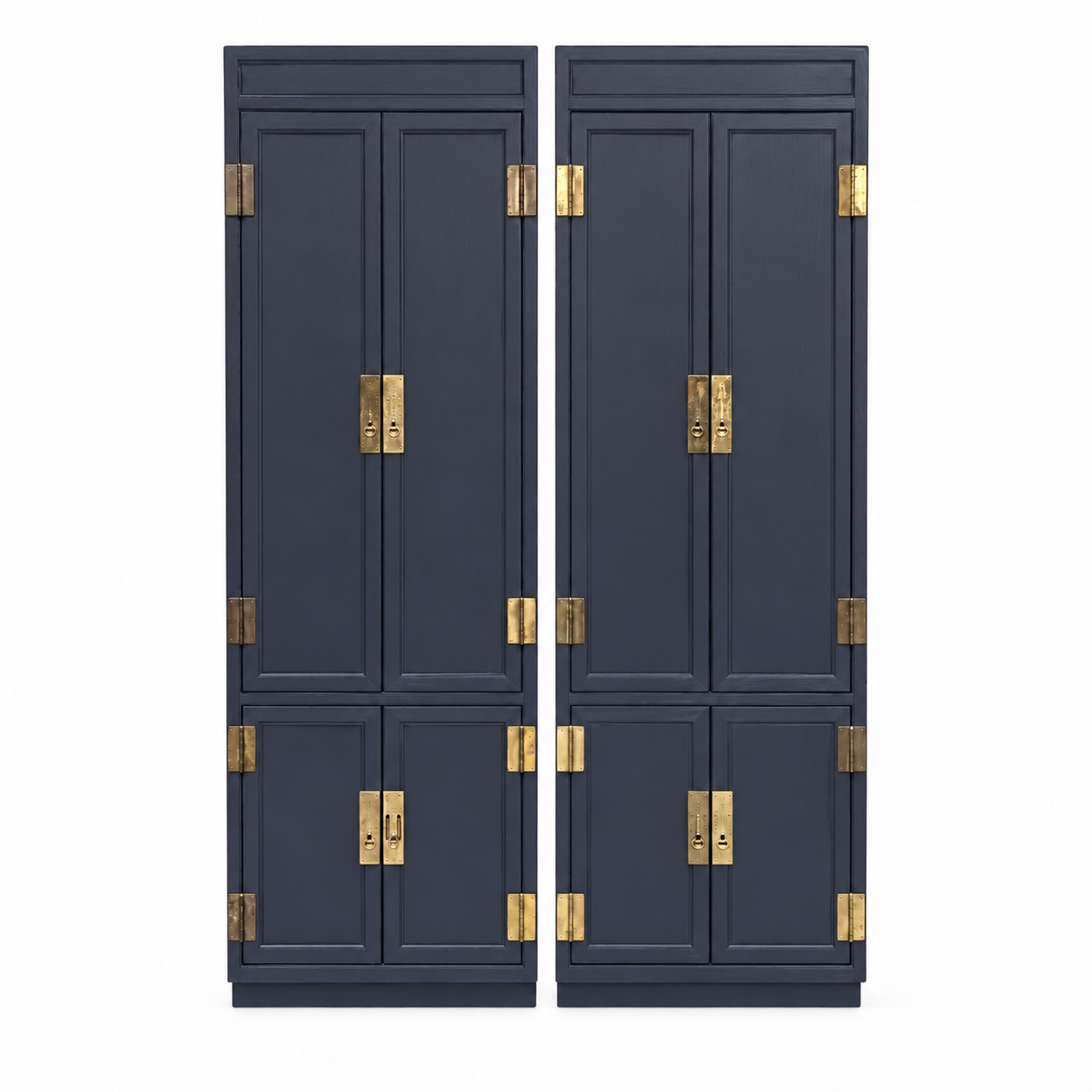 08219 Henredon two-piece vintage hutch set — Hamilton