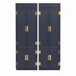 08219 Henredon two-piece vintage hutch set — Hamilton