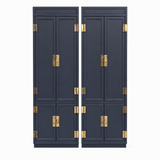 08219 Henredon two-piece vintage hutch set — Hamilton