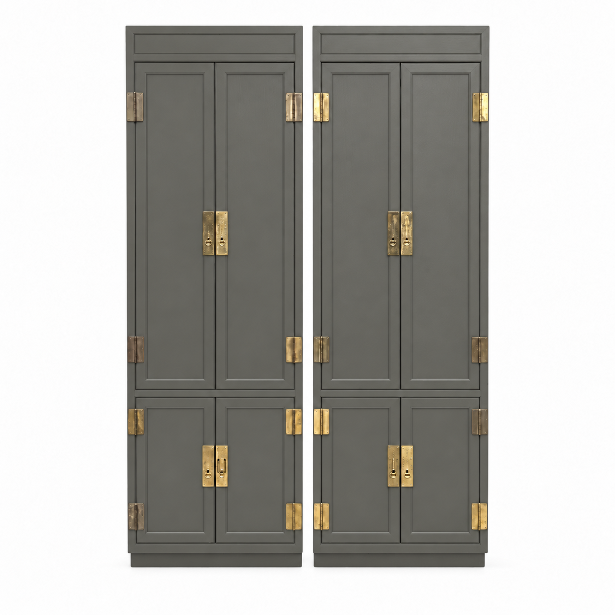 08219 Henredon two-piece vintage hutch set — Hepburn