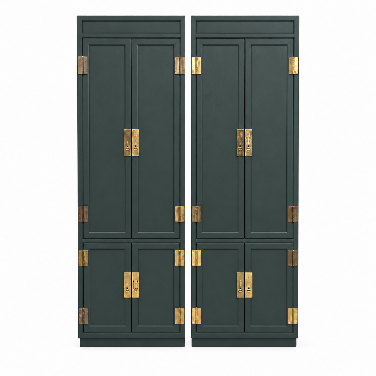 08219 Henredon two-piece vintage hutch set — Hunter