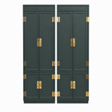 08219 Henredon two-piece vintage hutch set — Hunter