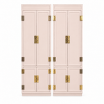 08219 Henredon two-piece vintage hutch set — Pointe