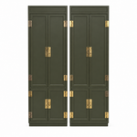 08219 Henredon two-piece vintage hutch set — Spade