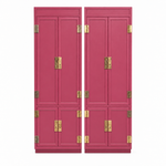 08219 Henredon two-piece vintage hutch set — Stiletto