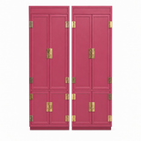 08219 Henredon two-piece vintage hutch set — Stiletto