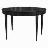 08256 Walter of Wabash vintage dining table — Black