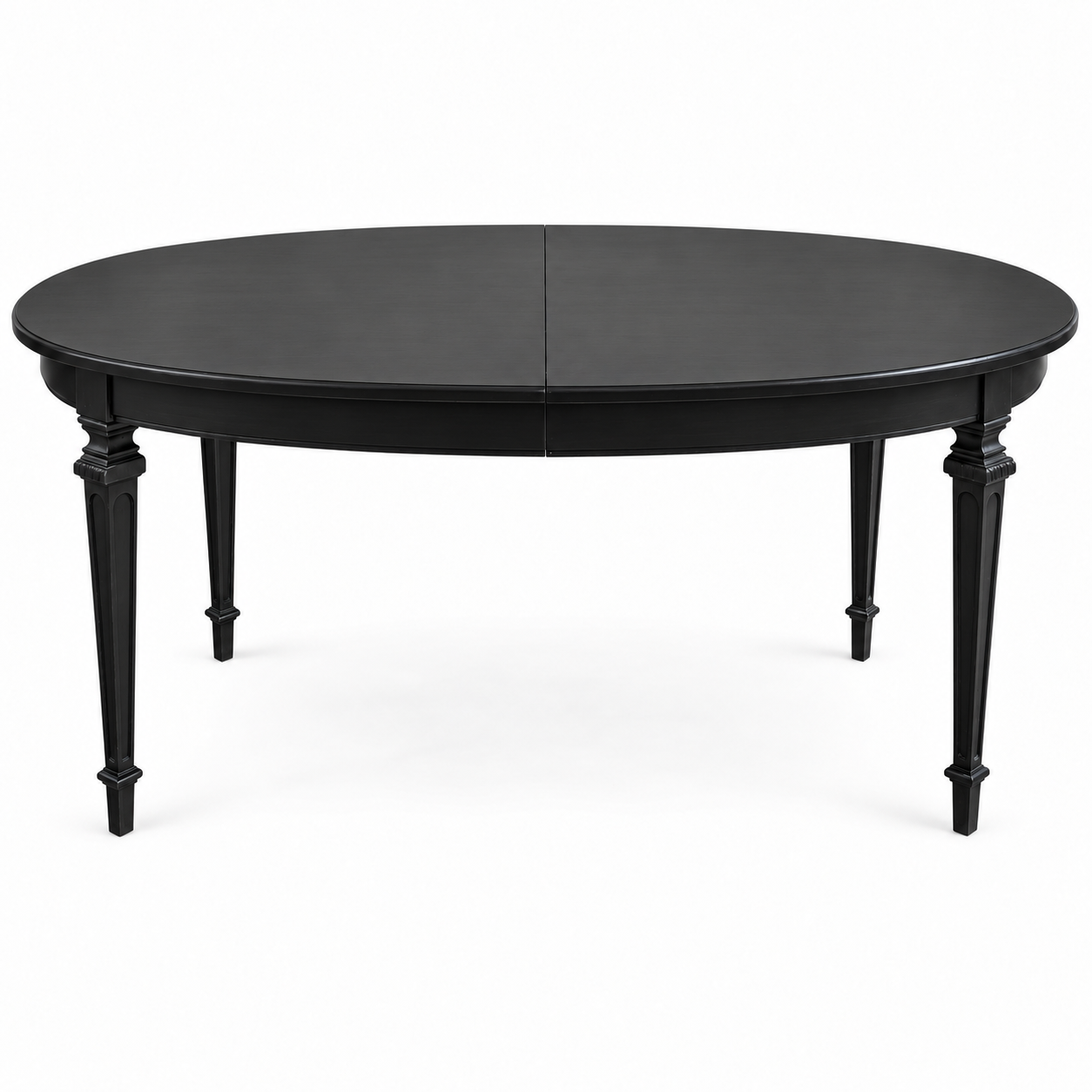 Vintage dining table #08354 — Black