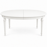 Vintage dining table #08354 — White