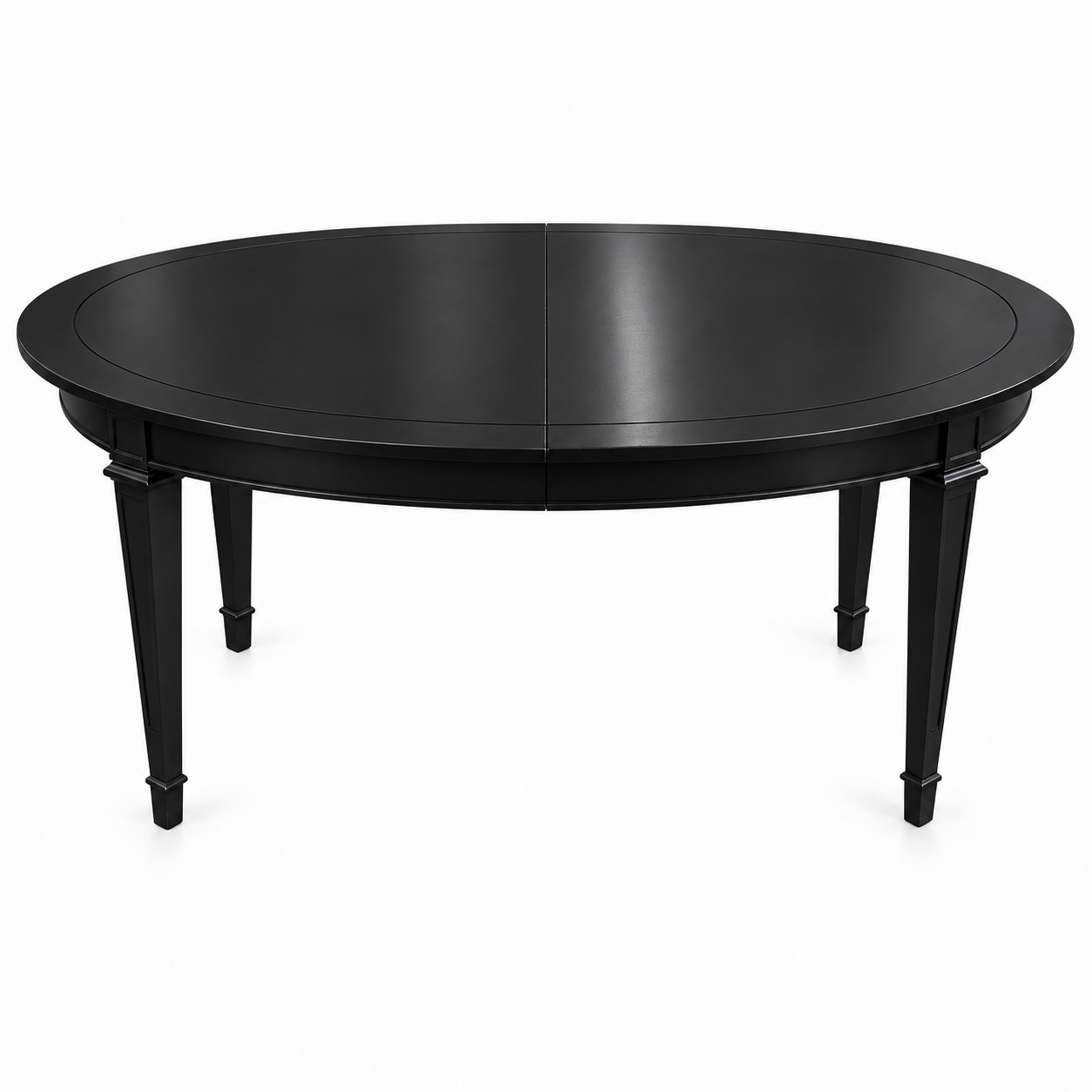 Vintage dining table #08355 — Black