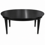 Vintage dining table #08355 — Black