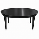 Vintage dining table #08355 — Black