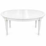 Vintage dining table #08355 — White