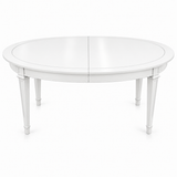 Vintage dining table #08355 — White