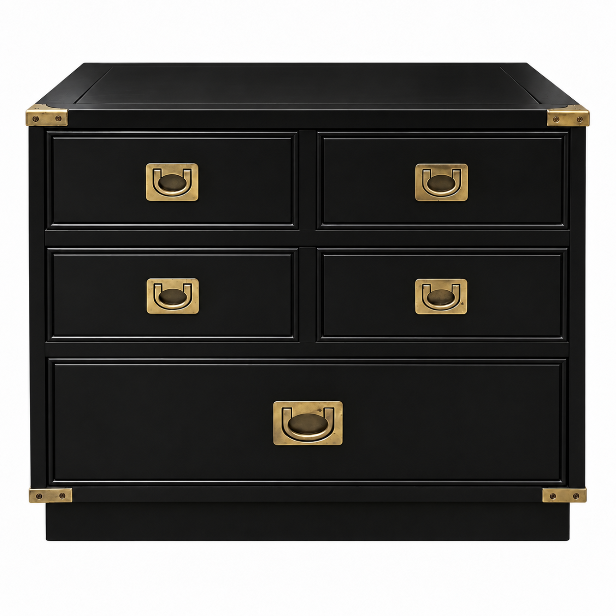 National Mt.Airy nightstand #08394 — Black
